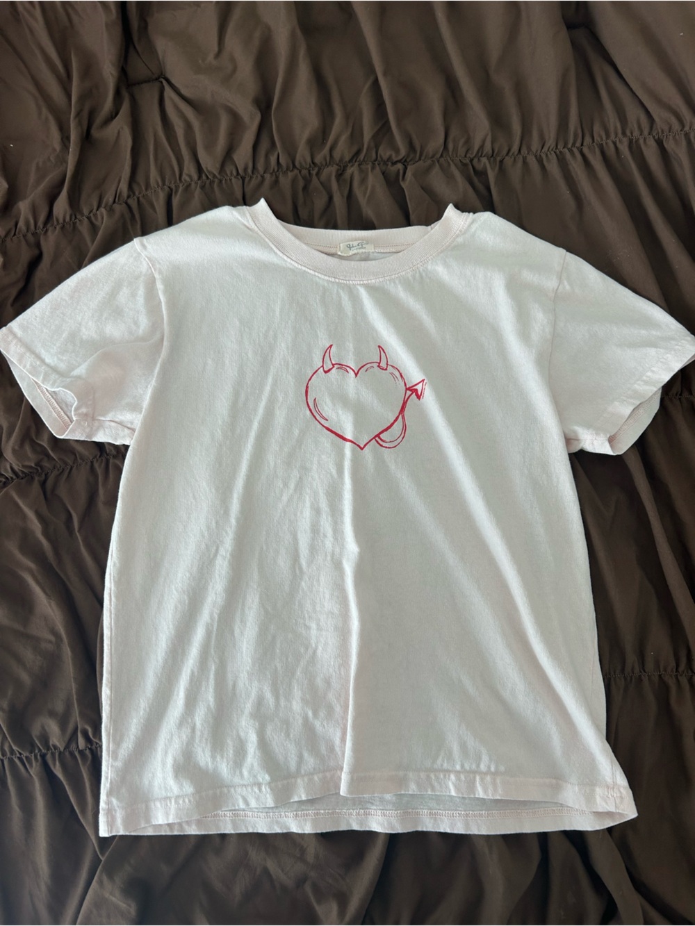 Light Pink Brandy Melville Tee